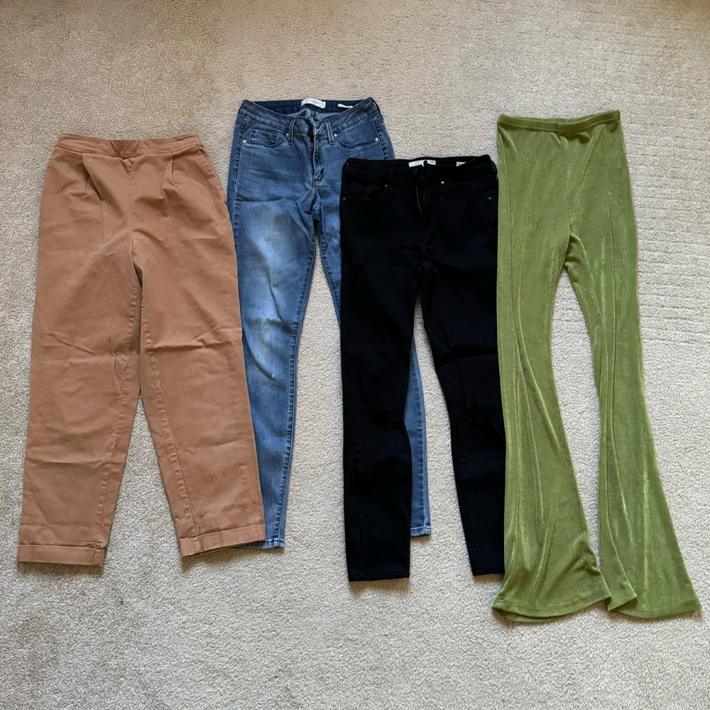 Bundle of XS/S Pants - Pacsun, Jessica Simpson, Shein